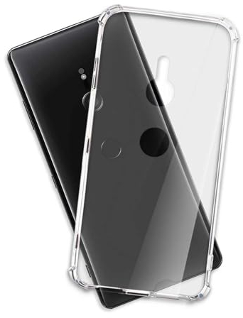 mtb more energy® Case Soft Armor kompatibel mit Sony Xperia XZ3 (6.0'') - Anti Shock Verstärkung - 1,5mm TPU - Schutz-Hülle Cover Tasche Handyhülle