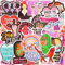 70 Stück Feminist Aufkleber Girls Power Aufkleber Vinyl Wasserdichte Abziehbild Aufkleber Feministische Abziehbilder für Stoßstange, Wasserflaschen, Computer, Handy, Schutzhelm Auto
