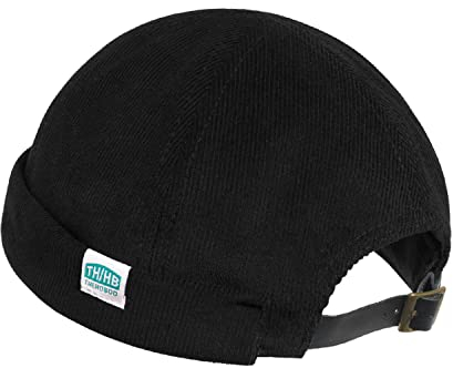 Clakllie Hut Herren Docker-Cap Seemannsmütze Herren Damen Docker Mütze Hafenmütze Herrenhut Bikercap Hat Wandermütze Seemannskappe