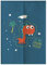 Rideaux et Tentures Draperies IntéRieurs Rideau De Porte Fenetre Cuisine EntréE Panneau Japonais Occultant Tissu Japonais Petit Dinosaure Rouge 80 X 150 CM