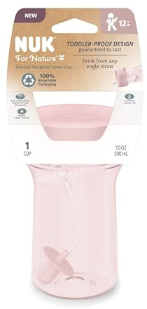 NUK for Nature™ Everlast Weighted Straw Cup