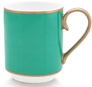 Pip Studio Chique Henkelbecher Gold-grün 0,25 l