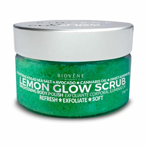 Biovène Lemon Glow Scrub Brightening Body Polish 200g
