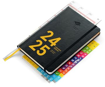 weekview compact extended midyear 25/26 - Der clevere 18-Monate Personal Organizer! Von Apr 2025 bis Sep 2026 A6+