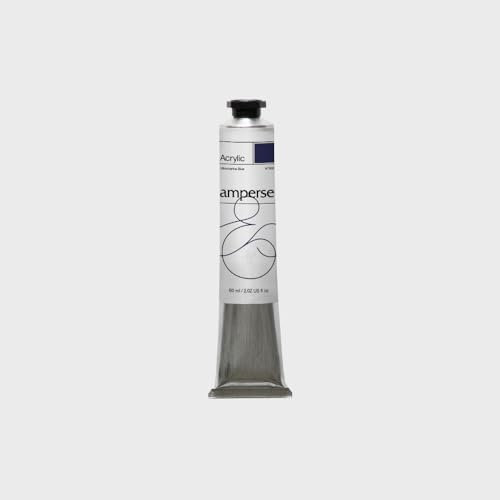 Amperse Acrílico 60ml - Pintura Acrílica Color Azul Ultramar nº610