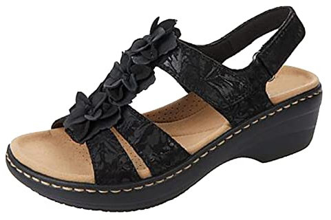 Sandales Femme Été Confortable Orthopedique Chaussures Plateforme Nu-pieds Été Sandales Femmes Antidérapantes Respirantes Sandales Plates Toe T-Sangle Comfy Semi Trailer Sandales Chaussures de Plage