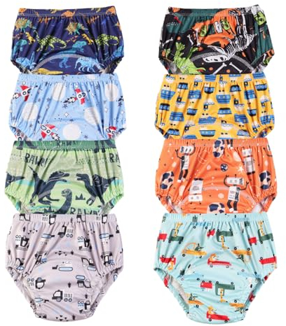 DUDUFUN 6er-Pack Baby Kleinkinder Töpfchen Trainingshose Trainerhose für Jungen und Mädchen 4-6 Jahre