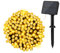 Gcstnn Solar Lichterkette Aussen, 5M 50LED Solarlichterkette Außen IP65 Wetterfest 8 Modi Solar Lichter für Hof, Garten, Terrasse, Balkon, Weihnachtsbaum, Innen/Außen Dekorationen(Warmweiß)