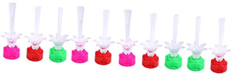 Amosfun Lampenset 10-teilig Schicke Nachtlicht-leuchten Dimmbare Nachttischlampen Für Die Inneneinrichtung