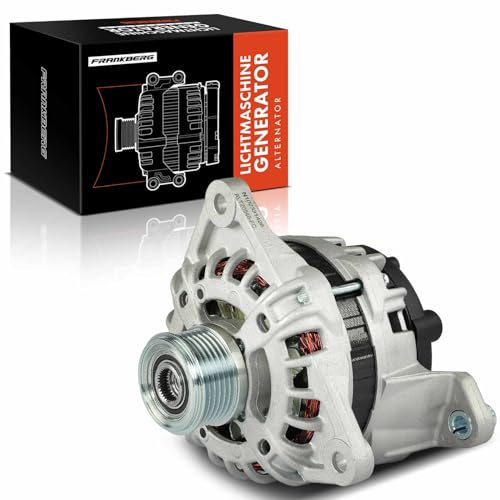 Frankberg Lichtmaschine Generator 150A Kompatibel mit Daily VI Kasten 3.0L Benzin 2014-2024 Ducato Bus 250 3.0L Diesel 2006-2024 Massif Pick-up 3.0L 2008-2011 Replace# 1612612480