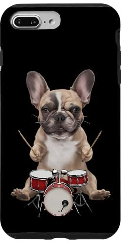 Frenchie Suonare la batteria Custodia per iPhone 7 Plus/8 Plus