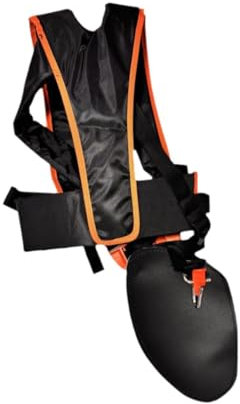 Verstellbarer gepolsterter Trimmer Schultergurt Geschirr für Rasenmäher Heckenschere Rasentrimmer