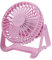 Lurrose ventilateur de bureau mini ventilateur rose