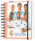 Grupo Erik Agenda Escolar 2025-2026 Día por Página Real Madrid - Agenda Colegio Niños para Primaria : Curso 2025 2026 | Con Ilustraciones futbol, Pegatinas y Anillas