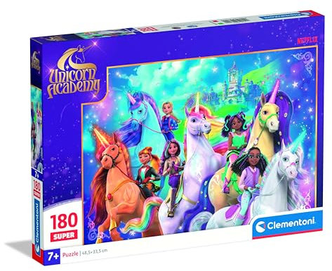 Clementoni 180 SUPER Unicorn Academy 2025 – Puzzle