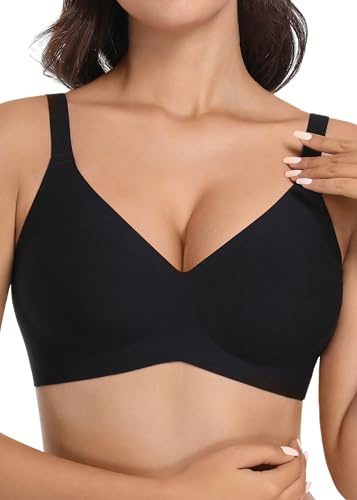 Kohentact Reggiseno Senza Fili Push-up, Bralette Senza Cuciture – Comfort e Supporto Quotidiano