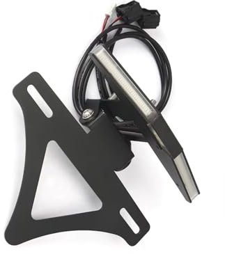 Nummernschildhalterung Motorrad Kennzeichen Halter Licht Drehen Schwanz Ordentlich Integrierte Modifikation Rahmen Kompatibel Mit Yamaha Für YZF Für R1 2021-2025