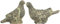 Esschert Design AC Taube Moos, Design Sortiert, Terracotta, 22,4 x 9,4 x 13,9/17,4 x 8,7 x 16,6 cm, Gartendekoration, Taubenfigur, Gartenfigur