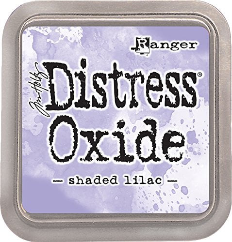 Ranger TDO56218 Tim Holtz Distress Oxide Pad-Shaded Lilac, Tinte, 7,62 x 7,62 x 1,91 cm, Schattiertes Flieder