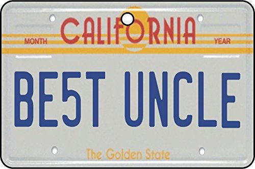 Ali Air Freshener California - Best Uncle Nummernschild Auto Lufterfrischer