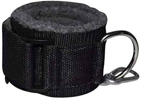 Perfeclan Fußschlaufen für Kabelzug, Knöchel Manschette gepolsterte Beintrainer Straps für Gym Workouts Kabelmaschinen