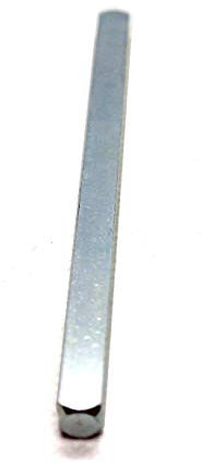 Spindle Bar Plain 7mm x 110mm for Doors or Windows UPVC Steel Zinc Finish Spindle Pack of 1 (7mm x 110mm Plain Spindle)