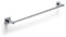 Gedy G-Pukhet Porta Asciugamani CM.60, Colore Cromo, Componenti Realizzati in Acciaio Inox e Cromall, Garanzia 2 Anni, Misure 4,5 x 63,4 x 6,8 CM e Peso 0,245 kg, Design R&S, Cromato, 60 cm