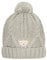 Steiff Boy's Bommel Beanie-Mütze, Soft Grey Melange, 49