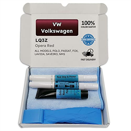 Genuine Colors Lackstift OPERA RED LQ3Z für VW Volkswagen Rot POLO PASSAT FOX LAVIDA SAVEIRO NMS