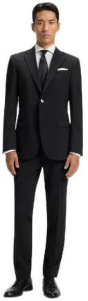 BOSS Herren H-JOE-spread-C1-222 Regular-Fit Twill-Hemd aus Stretch-Baumwolle