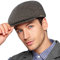 Wantonfy Béret Plate Homme, Casquette Gatsby pour Homme, Chapeau Hiver