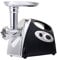 Fleischwolf Elektrisch, 2800W Fleisch Maschine, Schwarz Fleischwolf mit Wurstfüller, Multi Küchenmaschine, 3 in 1 Edelstahl Fleischwolf Meat Grinder mit 3 Mahlplatten für den Hausgebrauch