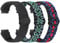 TumpCez Elastische Uhrenarmbänder,16mm 18mm 19mm 20mm 22mm 24mm Schnellverschluss Nylon Armband Verstellbare Aatmungsaktive Sportbänder Ersatzarmband für Herren Damen