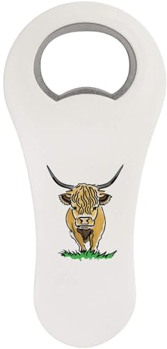 'Highland Cow' Bottle Opener Fridge Magnet (BO00079026)