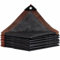 ZHJSHOU Filet d'ombrage 0.5x3m Voile d'ombrage Noir Protection Solaire pour Serre avec Oeillets,Protection Rayons 50% UV Toile d'ombrage pour Potager Jardin Balcon Pergola