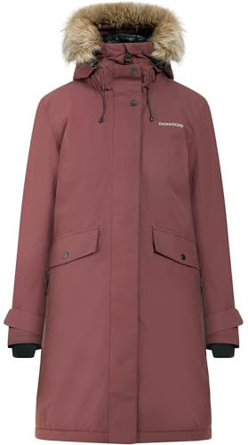 Didriksons Womens Erika 3 Parka Jacket 20 Old Rust