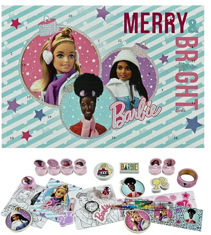 BABI8027 - Undercover - Barbie Adventskalender für Kinder