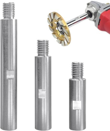 Polisher Extension Shaft Kit, Angle Grinder Extension Rod | Stainless Steel Polisher Extension Shaft | Wear Resistant Extension Shaft, Easy Extension Pole