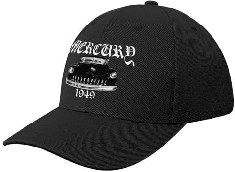 KOSOEII Basecap 1949 Mercury Kustom Lowrider Baseball Kappe Strand Tasche Hut Für Frauen 2023 Männer