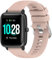 Garmcool 18mm Bracelets Compatible avec Garmin Venu 2S/Venu 3S/Vivoactive 4S/Forerunner 255S Bracelet Rose Sangles Sport Silicone pour Hommes Femmes (Pas de Tracker)