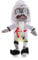 iFii Chinese Characters Zombie Plush 30cm, Cute PVZ Zombie Stuffed Animal Cosplay Chinese Ancient Costume, Plants Vs Zombies Plush Talisman/Qigong Zombie Soft Doll for Fans (White Qigong zombie)
