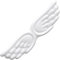 Repose-Poignet pour Clavier Ailes d'ange Repose-Poignet pour Clavier Repose-Clavier Mignon, Soulagement De Douleur pour Ordinateur Ordinateur Portable, Bureau À Domicile