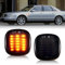 OZ-LAMPE LED Blinker Seitenblinker für A3 A4 B5 A8 D2 | SEAT Cordoba IBIZA Leon | Skoda FABIA Octavia MK 1 2 3 RAPID ROOMSTER, Blinker mit Canbus, Schwarz, 2 Stück