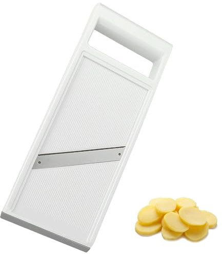 Mandoline Trancheuse, Coupe Légumes Et Aliments De Cuisine Réglable, Réutilisable Trancheuse Fine, Trancheuse Manuelle à Chips, Coupe Légumes Coupe Légumes Manuelle, Pour Concombre, Pomme de Terre