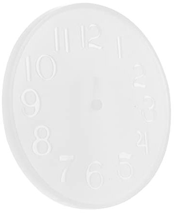 Veemoon Silikonform Uhr Selbstgemacht Uhrform Arabische Ziffern Lebensmittelechtes Silikon Flexibel Langlebig Bastelform Für Handwerk Geschenk
