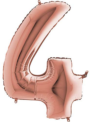 Grabo 033GR-P Superloon Nummer 3 Einzelpack, Länge 101,6 cm, Farbe Grün, Einheitsgröße (Rosegold, 4)