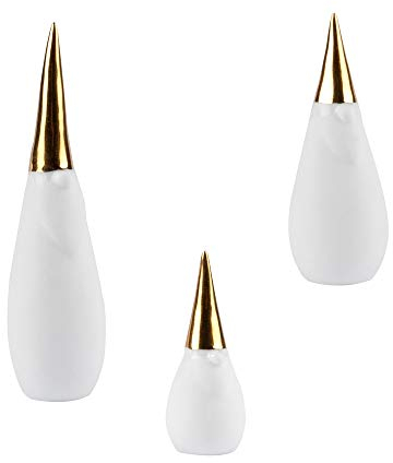 Santa Claus Figuren Set 'Santa' Gold 3 STK. - Räder Design