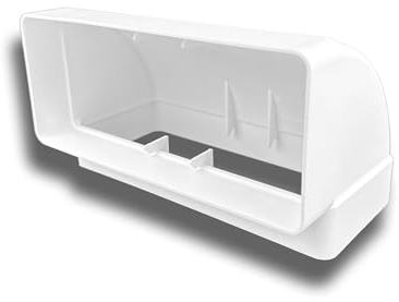 K-TECH-PRO 90° Bogen Kanalbogen vertikal Abluft Zuluft Lüftung System 150 (220x90)