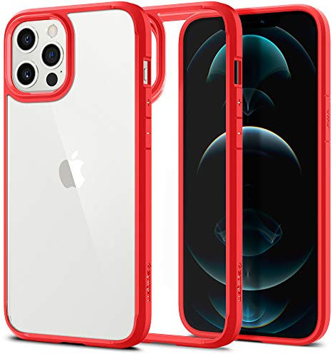 Spigen Ultra Hybrid Case Compatible with iPhone 12 Pro Max - Red
