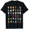 Star Wars Characters Pixelated 8-Bit T-Shirt